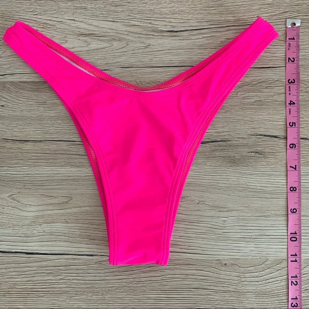 2/$30 high cut cheeky bikini bottoms
